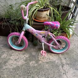 Girl’s Peppa Bike With Training Wheels 
