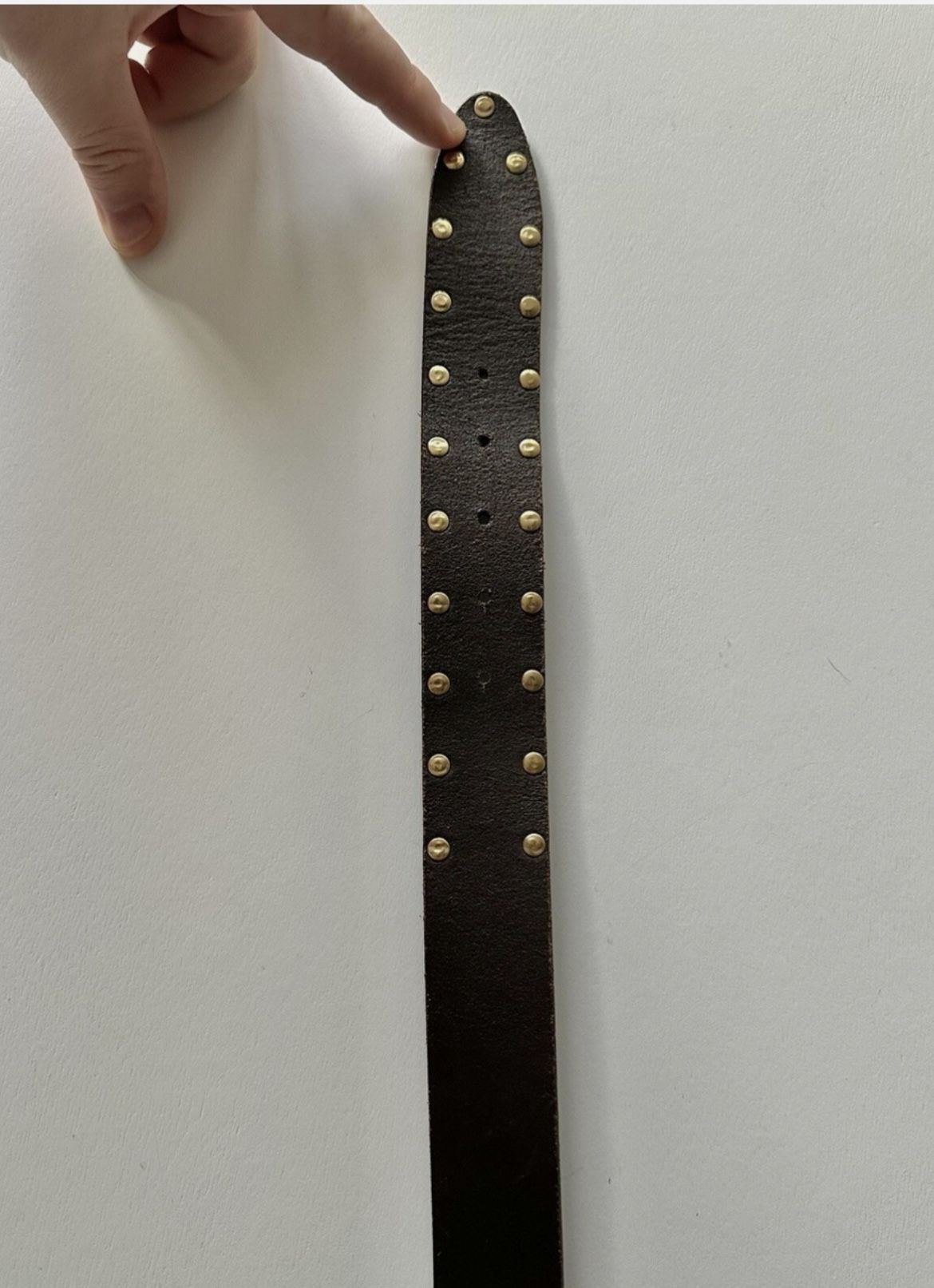 Vintage Dolce & Gabbana Angel x DG Buckle Leather Belt black  display picture 1