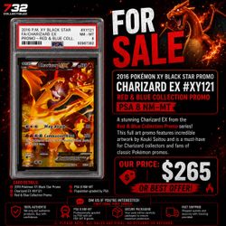 Psa 8 Charizard xy121