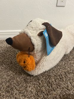 Viral Dachshund Halloween ghost dog pillow