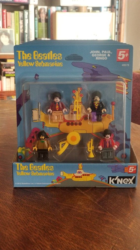 HUGE Lot of Collectable BEATLES Yellow Submarine K'NEX