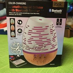 Aroma Diffuser With Bluetooth Speaker 