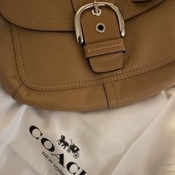 camel Coach Purse