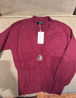 New cardigan sweater