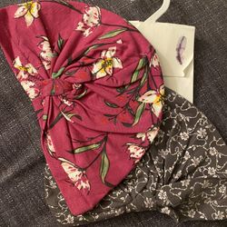 Baby Gir 2 Pc Set Hats 