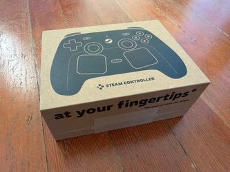 New Unopened Steam Controller in Hand