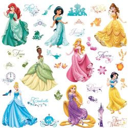 Disney Princess Royal Debut Peel and Stick Wall Decals