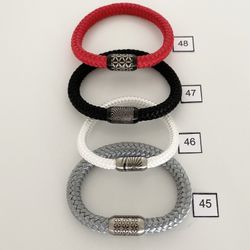 Bracelets ..leather And Rope . Clearance Collection 