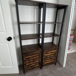 Two Book Shelves 