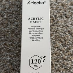 Silver Metallic Acrylic Paint 