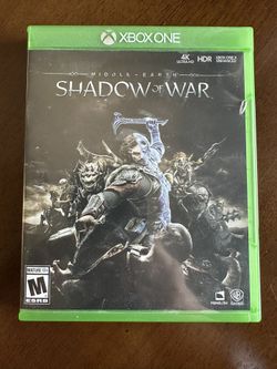 Middle Earth Shadow Of War For Xbox One
