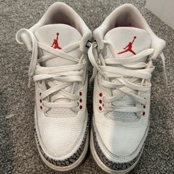 Used Jordan 3s Size 7 – Worn Condition