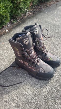 Men work boots with gasket insulated size 10