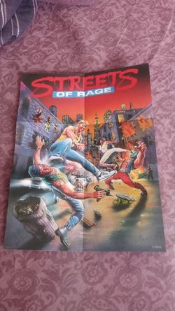 Streets of Rage/Golden Axe poster
