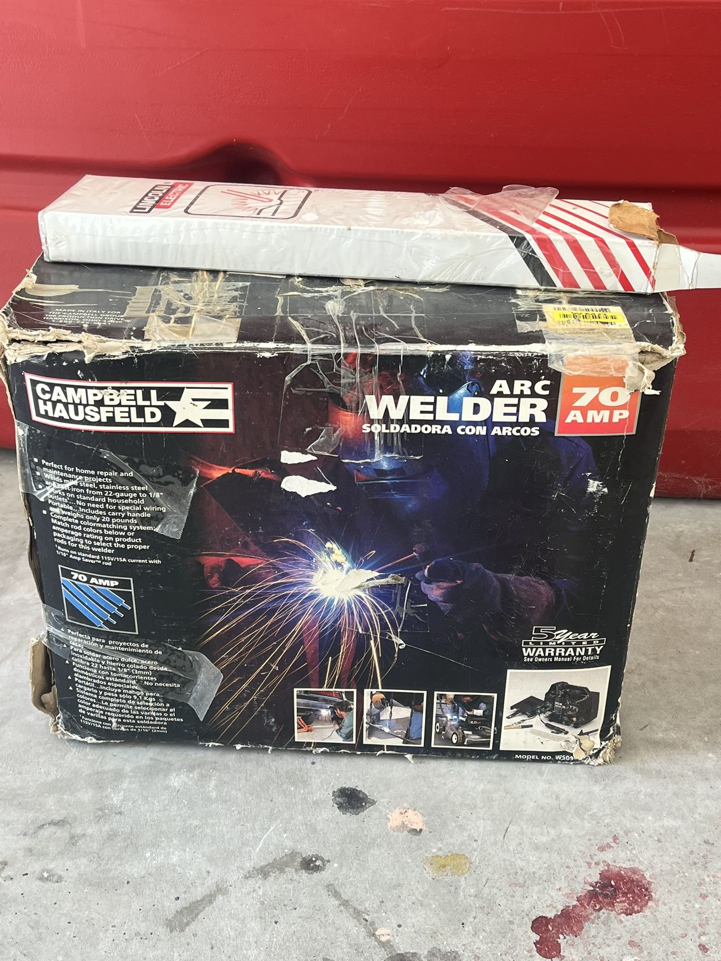 Arc Welder with Rods