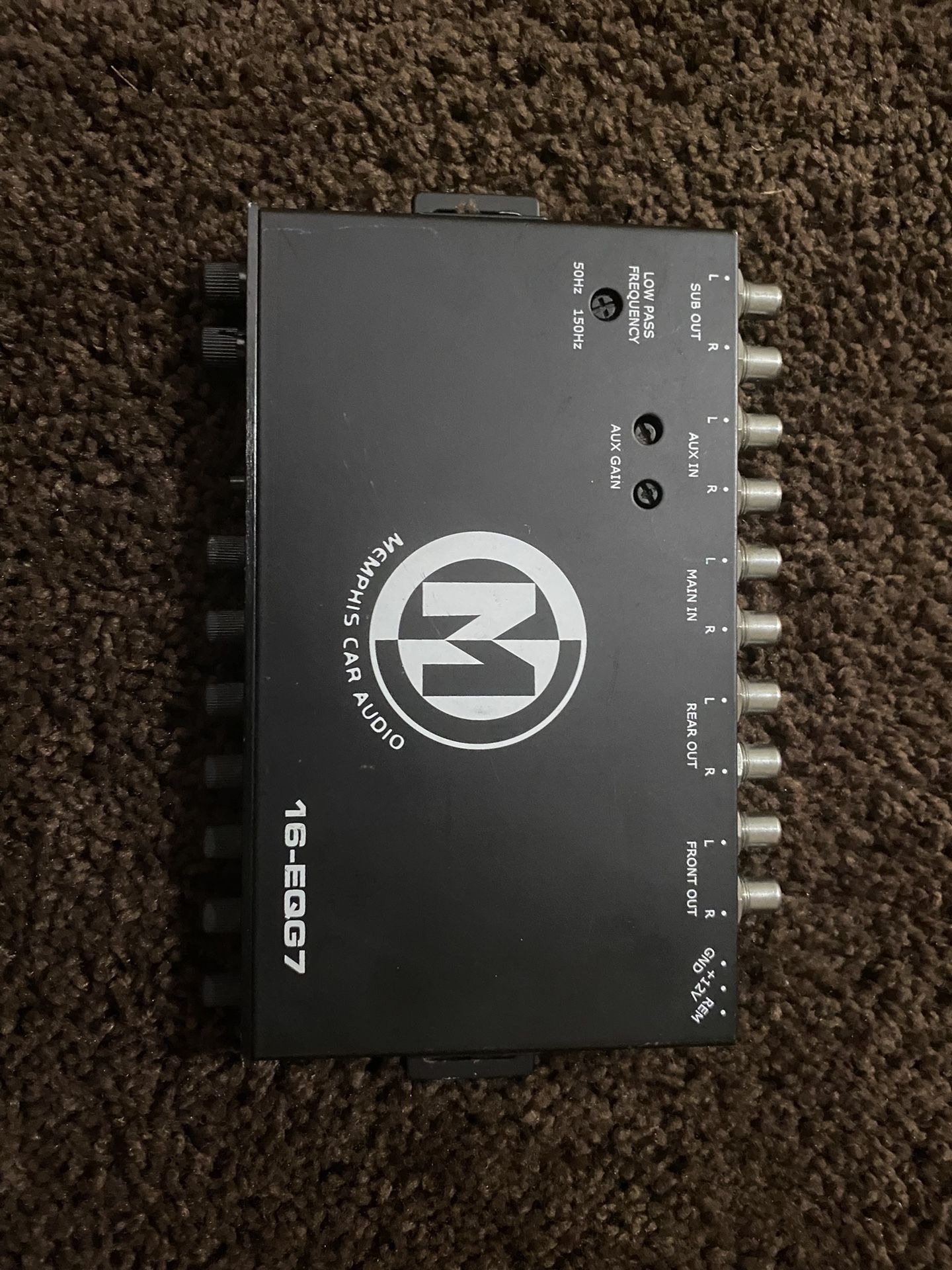 Memphis Car Audio Equalizer