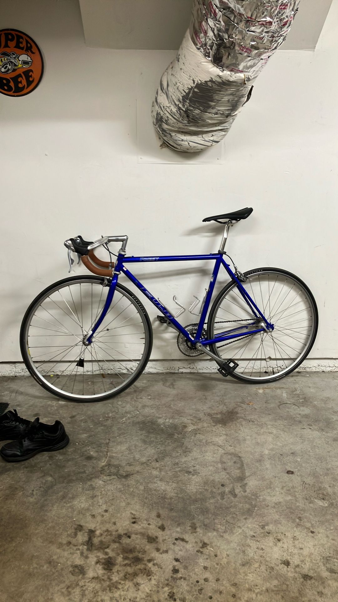 Fuji Finest Single Speed Road Bike (free Wheel )