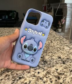 Stitch Pop socket Phone Case