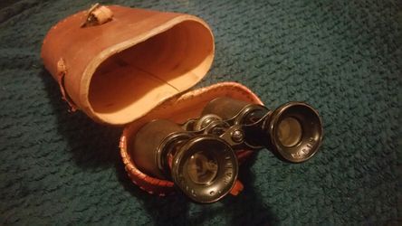 Vintage Marchand Binoculars. Made in Paris, France.