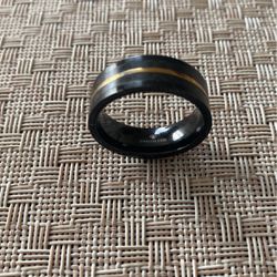 Wedding Ring New Men’s Size 11 Stainless Steel 8MM