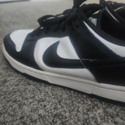 Nike Balck And White Dunk Low