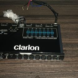 Clarion 7 Band EQ Like New