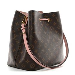 LV Monogram NeoNoé MM in Rose 