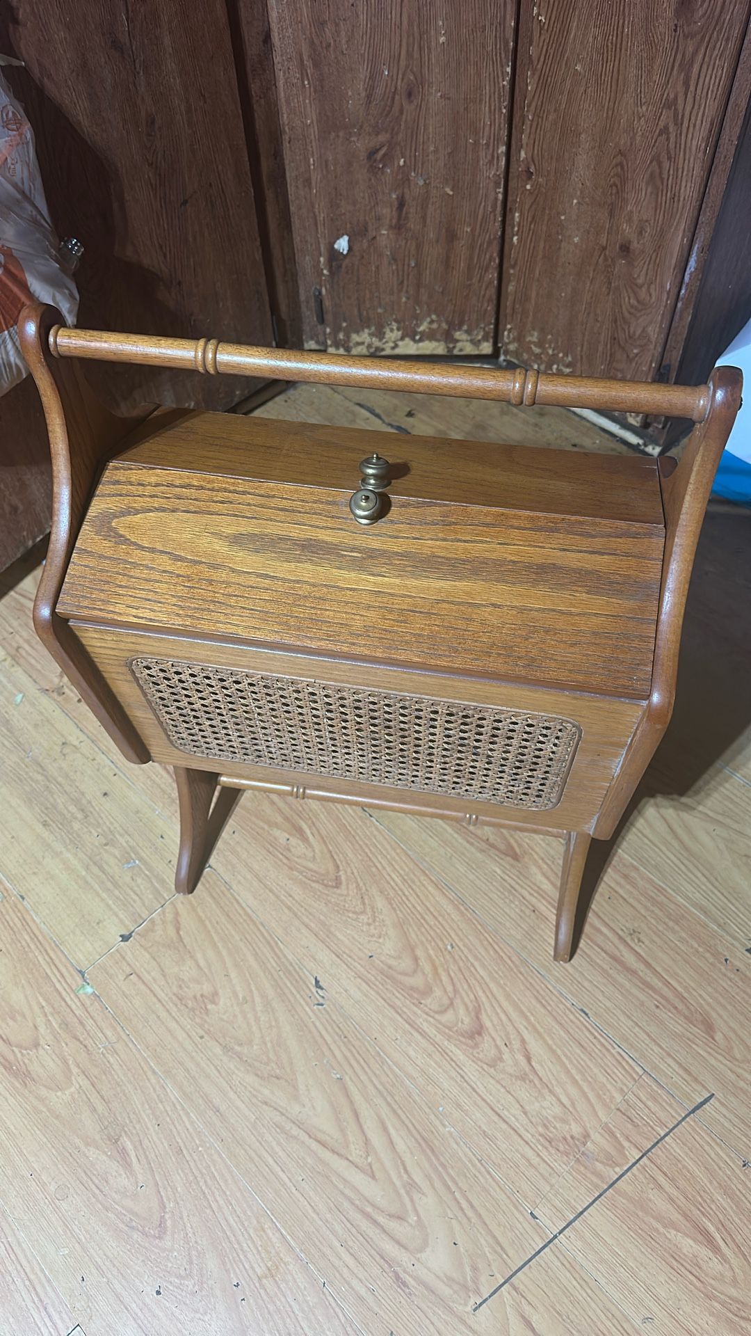 Vintage Sewing Supplies Holder