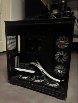 NZXT H9 Flow PC Case Bundle – Loaded with Extras