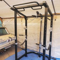 Power rack cage