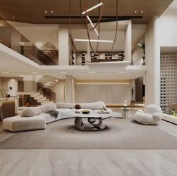 Luxury Oval Marble Coffee Table – Modern Design