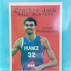 Victor Wembanyama Cracker Jack Cards