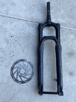 Mtb suspension and rotor