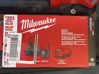 M12 Battery Starter Pack