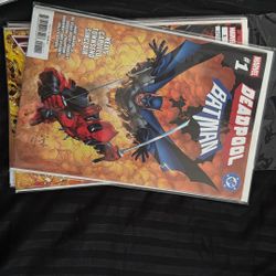 Marvel/DC Deadpool/Batman #1 1st Print Greg Capullo Cover A