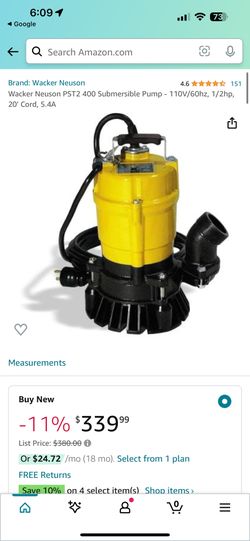 Submersible Pump And Hose Kits
