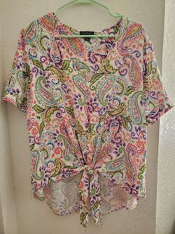 Tamara H brand blouse plus size 1X
