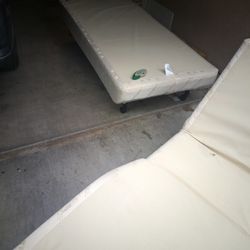 Two Twin Tempur-Pedic Beds With Vibration