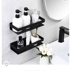 Pair Of Kes Bathroom Shelves 