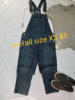 Overall size XS