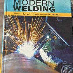 Modern Welding 13th edition and AWS D1.1 Structural Welding Code Books