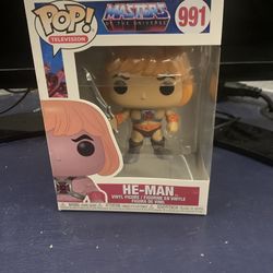 Pop! Television: Masters of the Universe He-Man figure #991 [Funko]