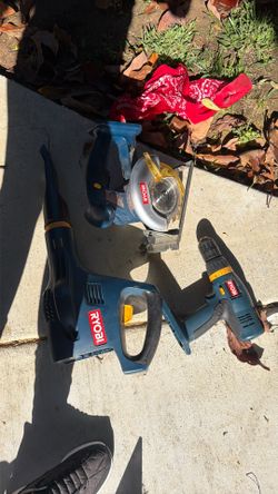 Ryobi tool set