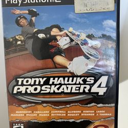 Tony Hawk's Pro Skater 4 PS2 PlayStation 2 Complete CIB