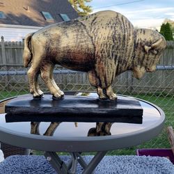 The Golden Buffalo Statue