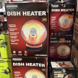 Comfort Zone 700/1000-Watt Oscillating Parabolic Dish Radiant Electric Portable Heater