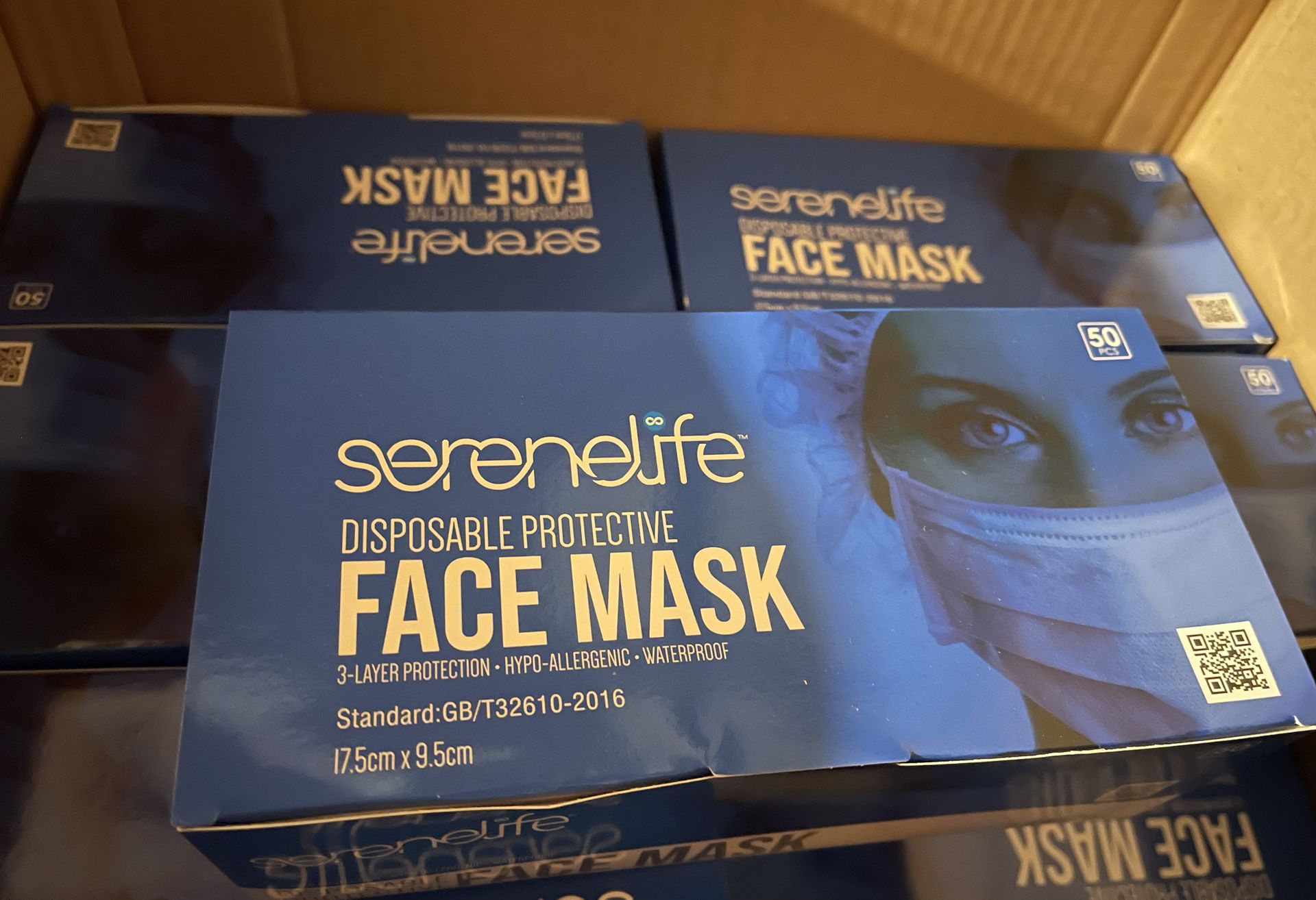 SereneLife Face Masks 