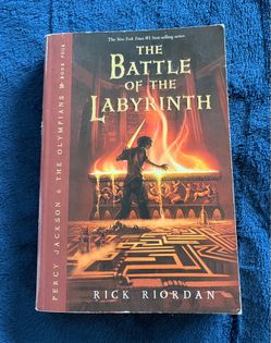Book- The Battle of The Labyrinth