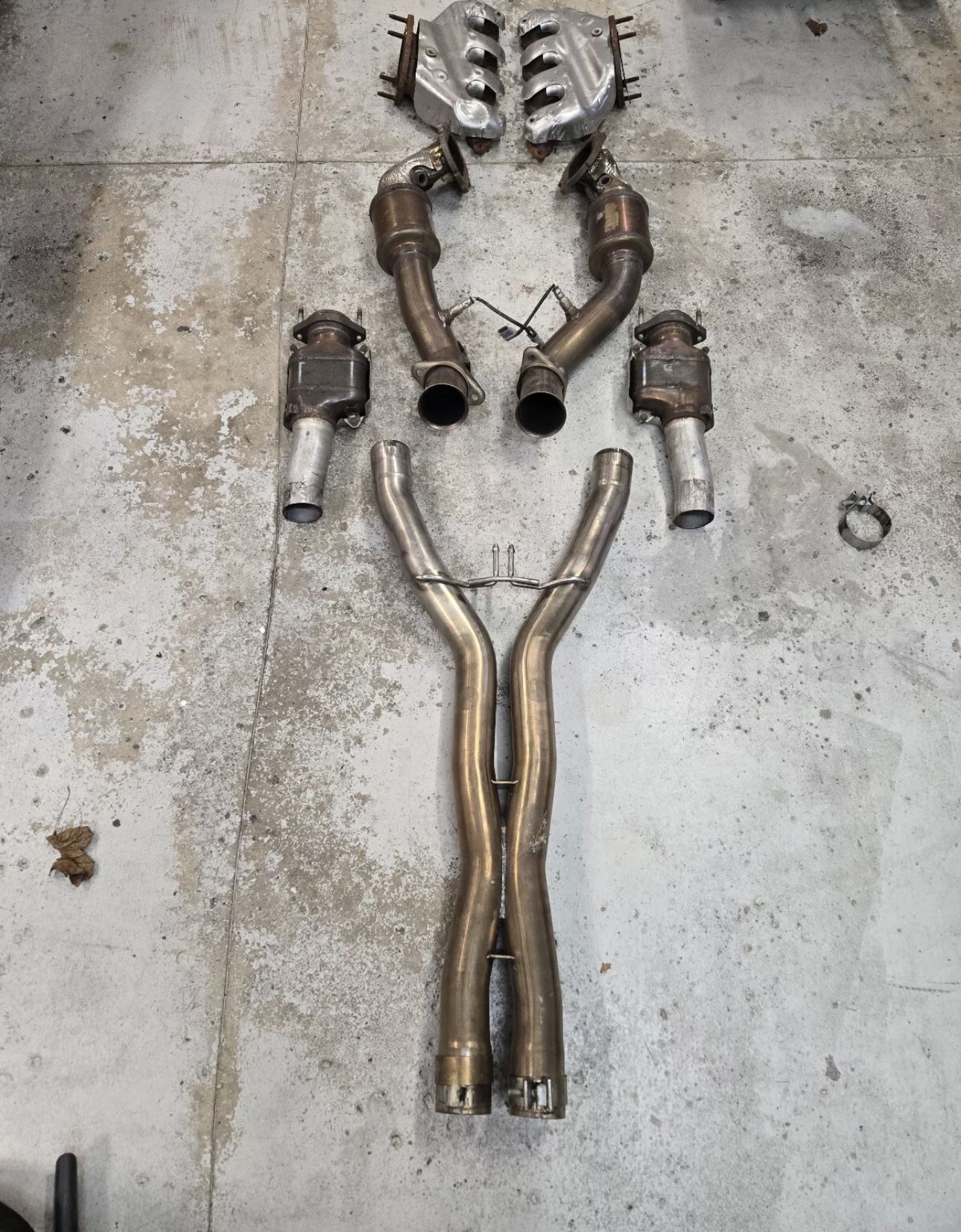 C7z Full Exhaust System 