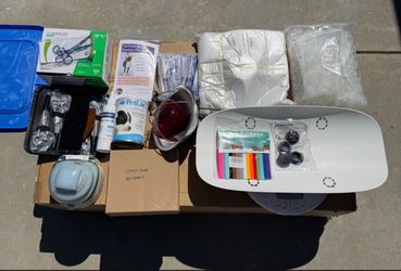 COMPLETE dog Breeding Supplies Kit! Included new centrifuge machine + whelping box